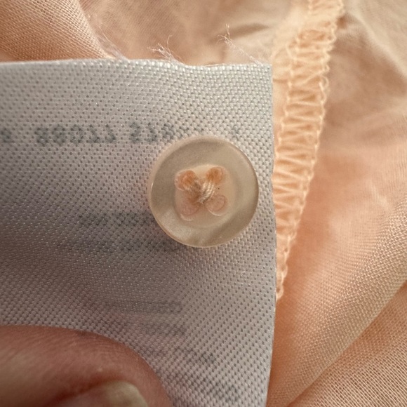 Dip Embroidered Crop Top Coastal Cottagecore Women’s Size Small - Picture 8 of 9